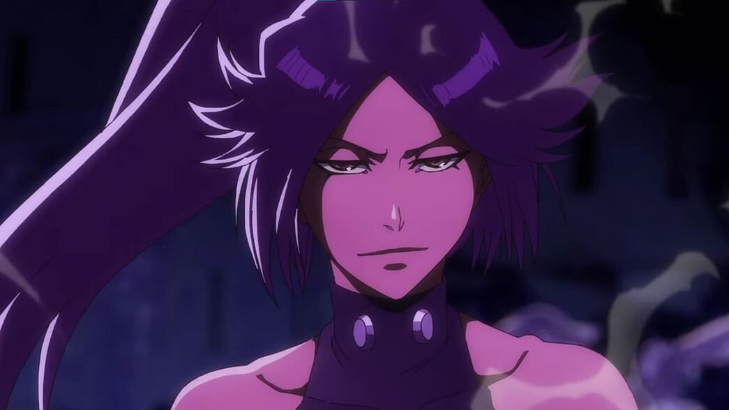 Йоруичи в аниме «Блич» (Изображение Pierrot)