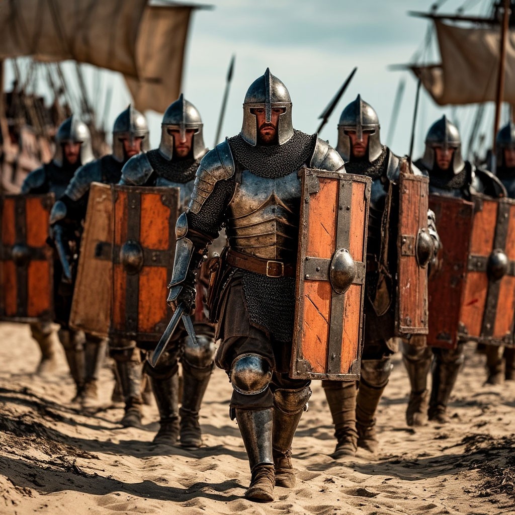 Виланцы вступают в бой