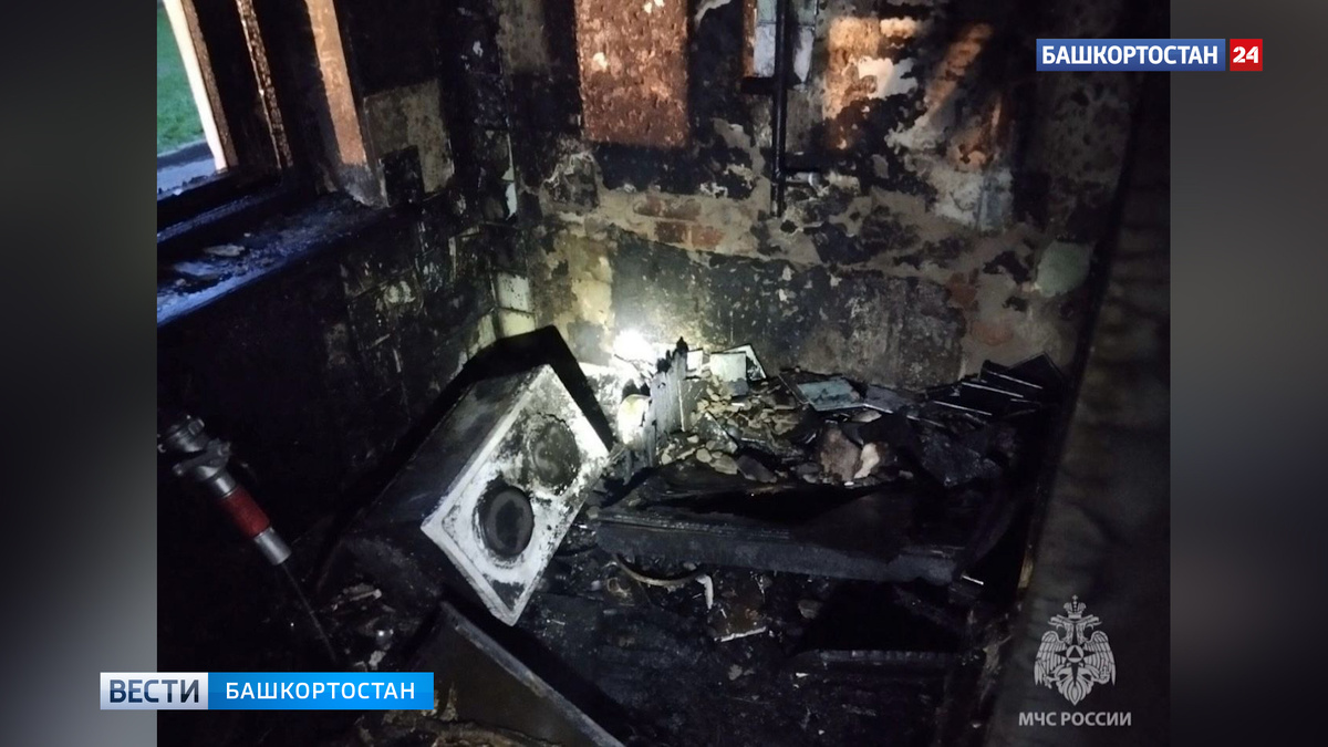    Женщина погибла при пожаре на улице Правды в Уфе