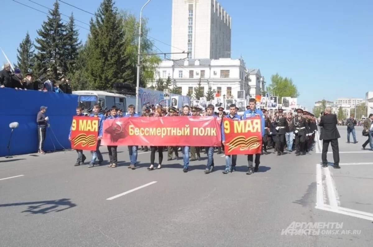    Губернатор Омской области примет участие в шествии Бессмертного полка
