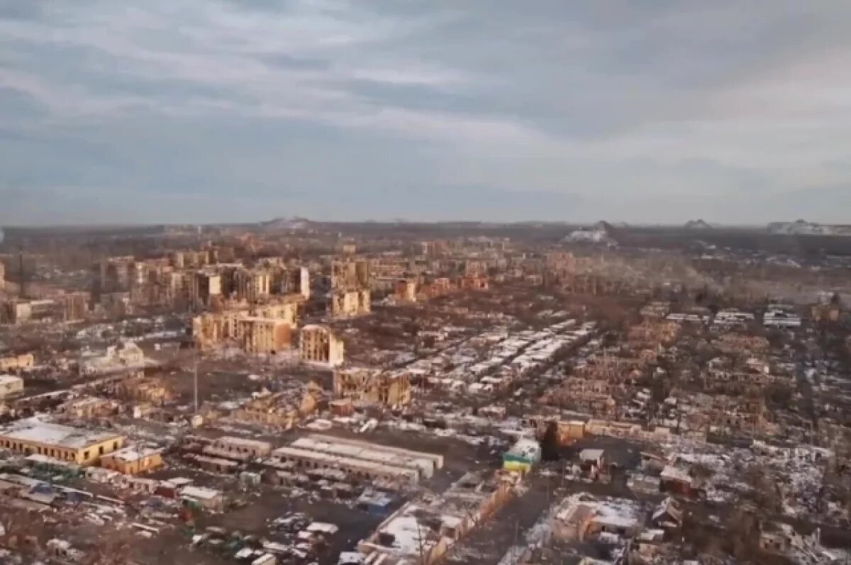    В Дзержинске иностранные наемники прикрывались домами мирных жителей