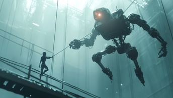 Робот «напал» на инженера, но всё оказалось не так драматично