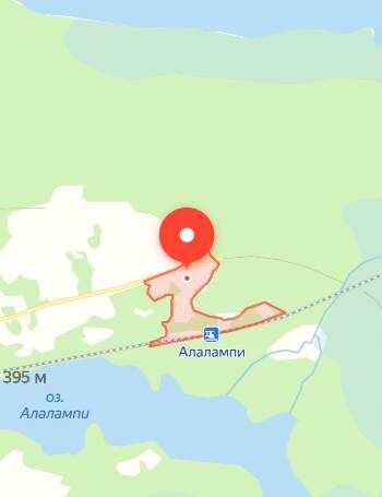 Станция Алалампи в границах, Сортавальский район, республика Карелия 