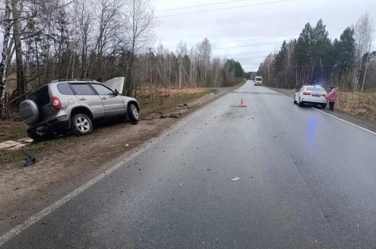    Автобус с пассажирами выехал на встречку в Томском районе
