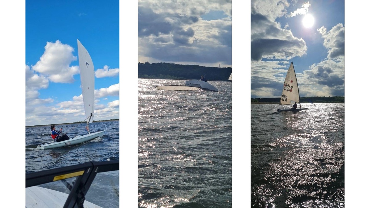    В Курске прошел первый чемпионат города по парусному спорту на водохранилище в Щетинке