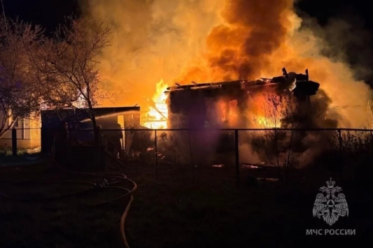    Мужчина и женщина погибли на пожаре в Никольске под Пензой