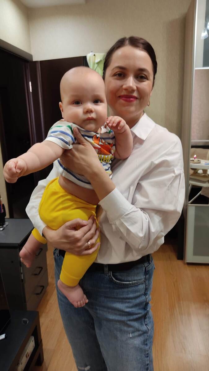 Отмечаем 5 месяцев с рождения сына