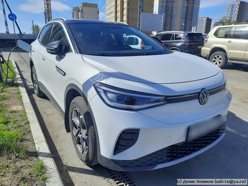 VW ID.4 Crozz из Китая 2022 г.в. с батареей ёмкостью 85 кВтч (задний привод)