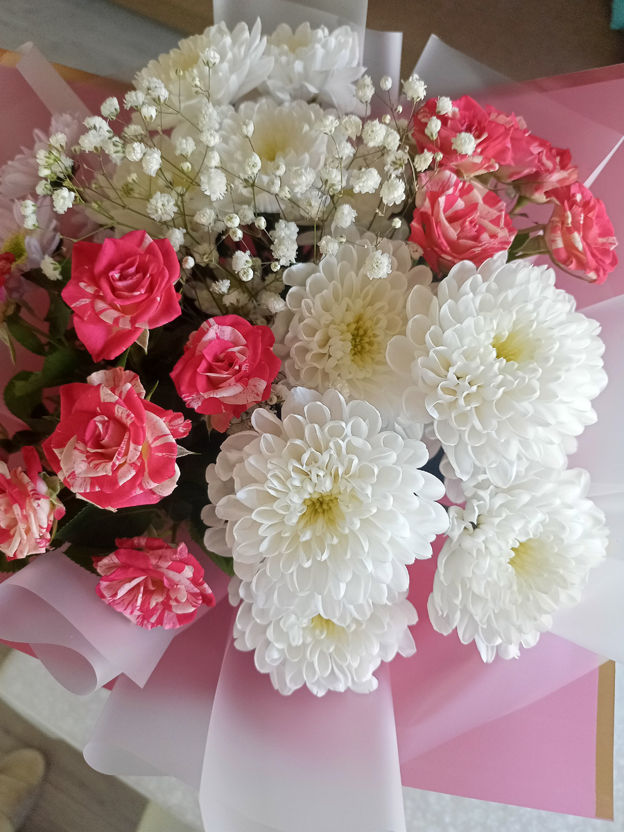 Цветы от мужа 