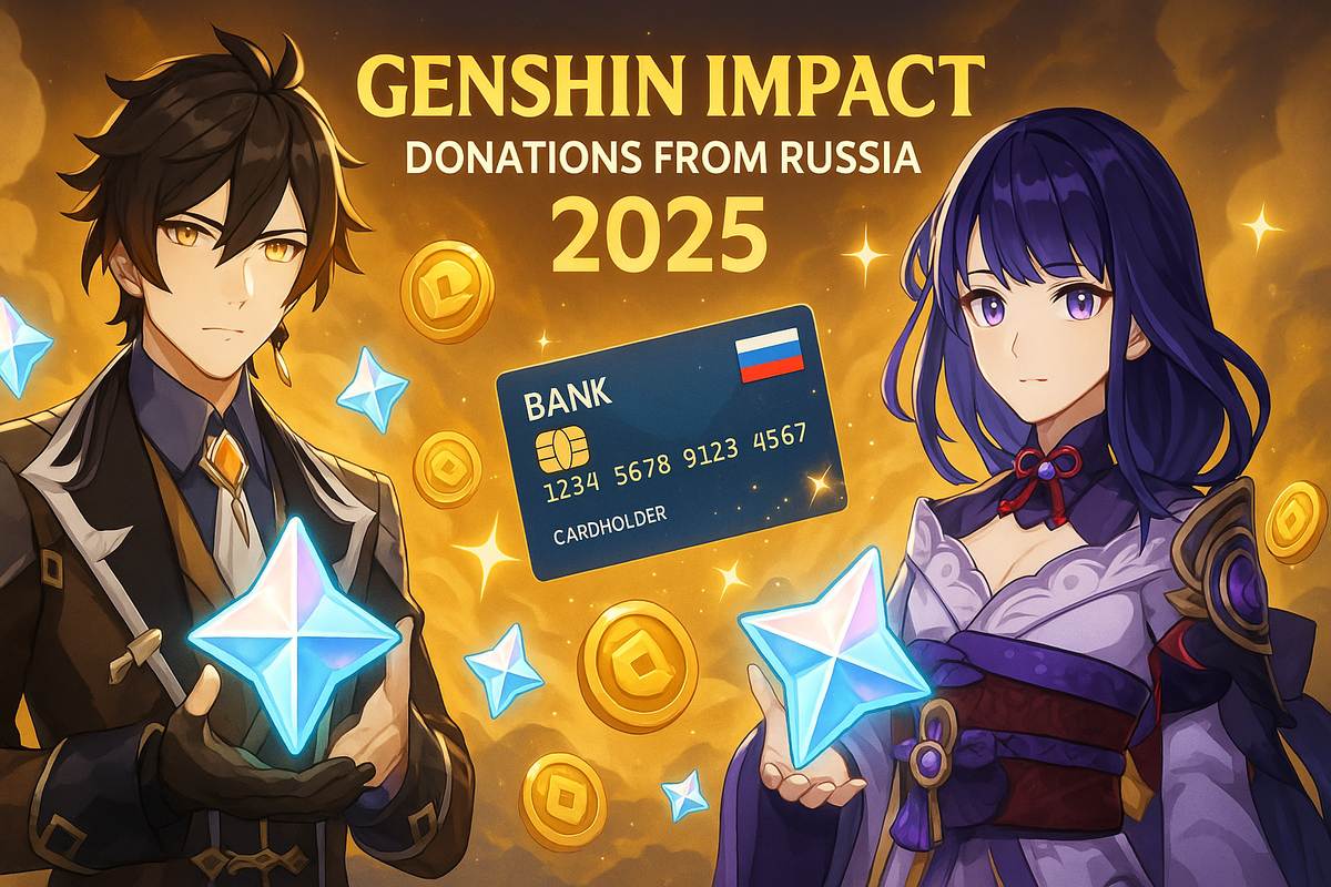 Как купить Genshin Impact в 2025 году с российской карты