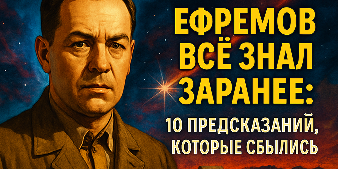 Советский учёный, который опередил своё время на 100 лет: Иван Ефремов
