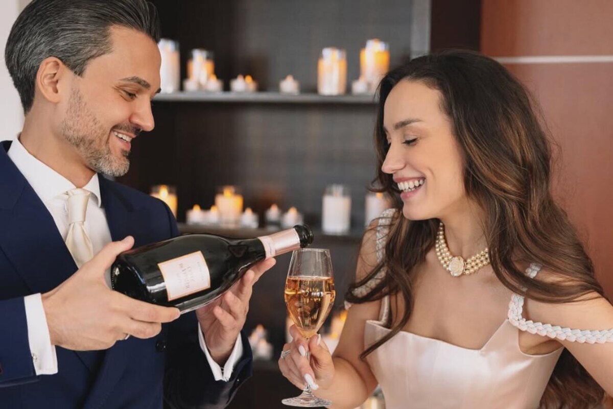    Виктория Дайнеко на свадьбе. соцсети