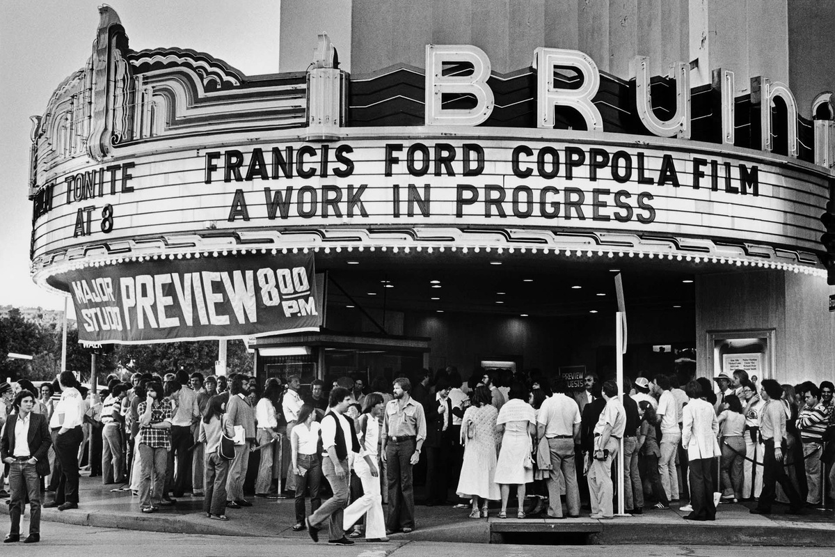    Очередь в Лос-Анджелесе на фильм «Апокалипсис сегодня», 1978 год