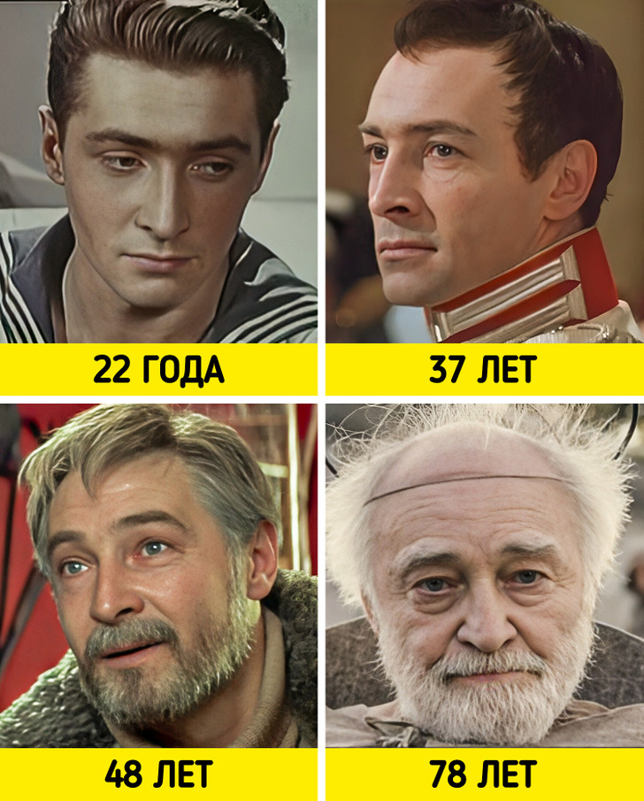 © В мирные дни / Киностудия имени А. Довженко, © Война и мир / Мосфильм, © Белый Бим Черное ухо / Киностудия им. М. Горького, © Андерсен. Жизнь без любви / Iris
