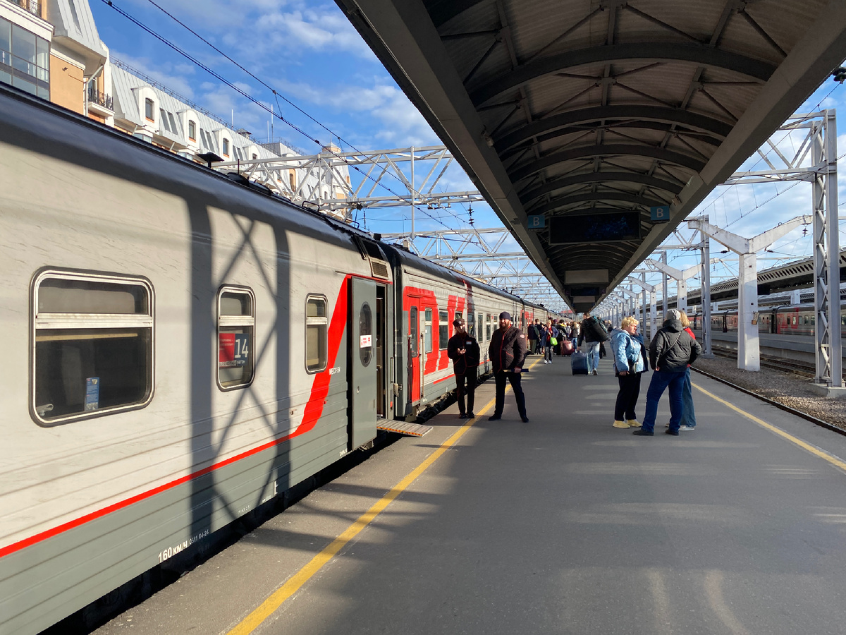 Отзыв в поезде Петербург- Владикавказ, едем в Минводы
