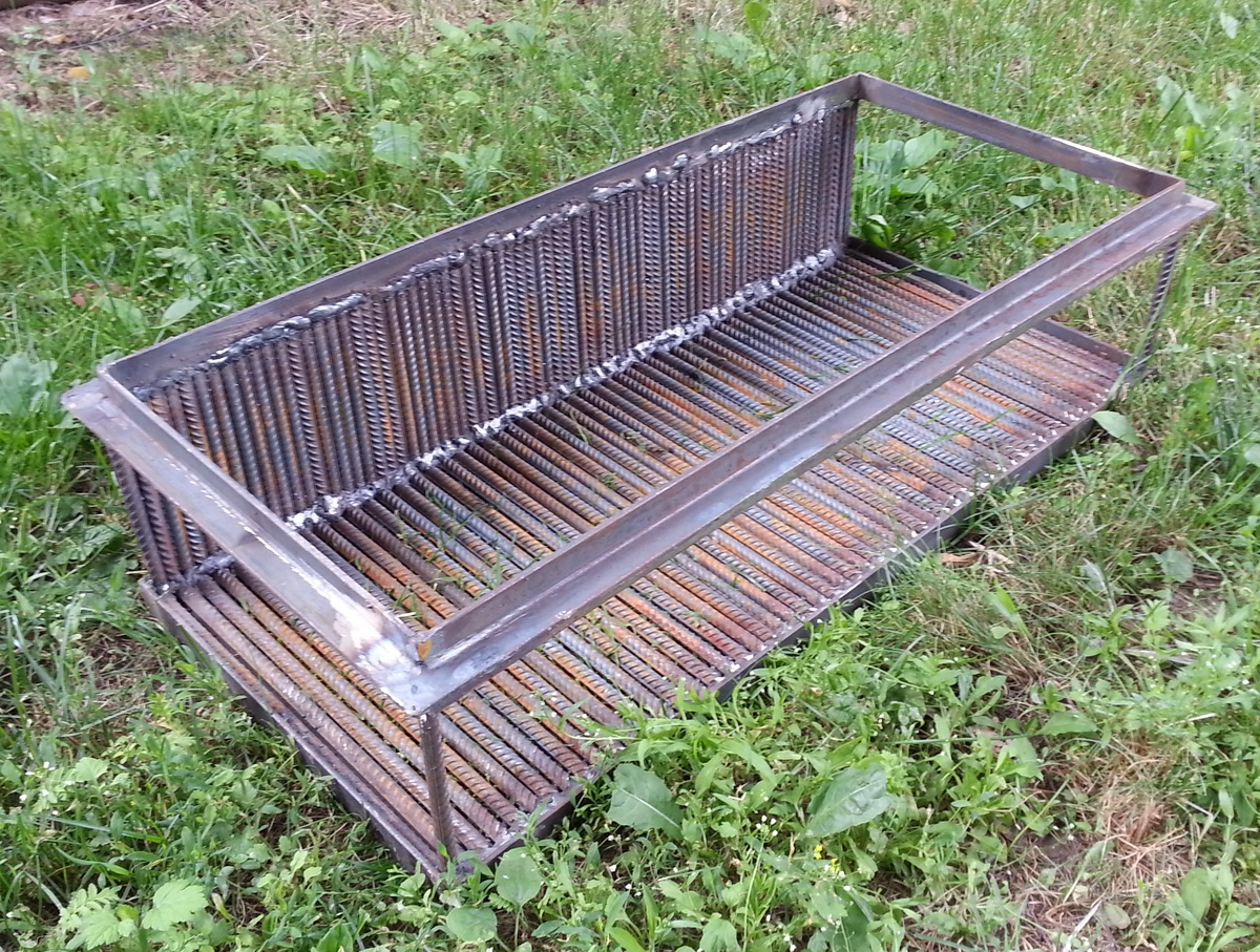 Процесс изготовления стенок