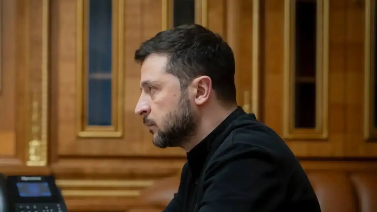    Президент Украины Владимир Зеленский.