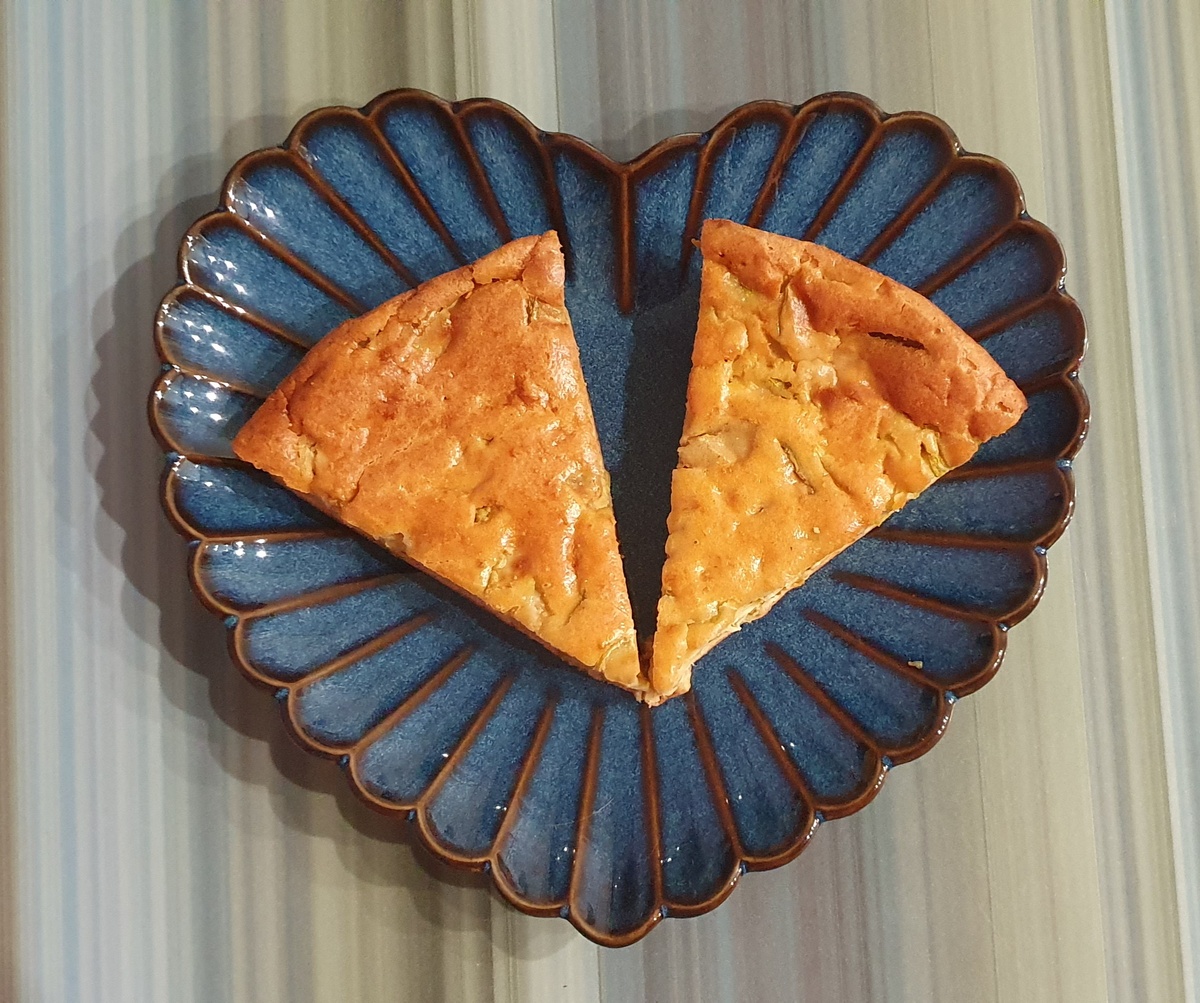 Готовый пирог. Фото автора.