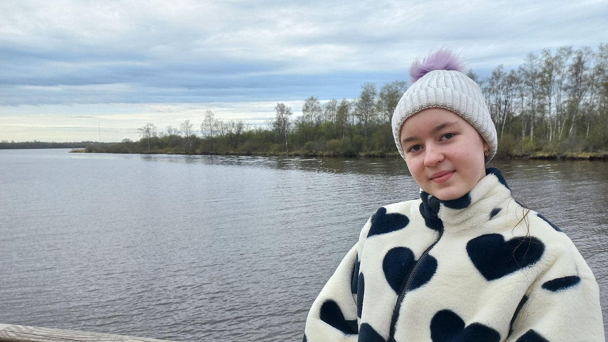 Маняшка на экотропе Глухарка