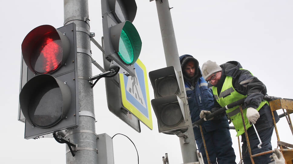 В Казани светофоры вышли из строя во второй день подряд.📷Фото: Роман Яровицын / Коммерсантъ