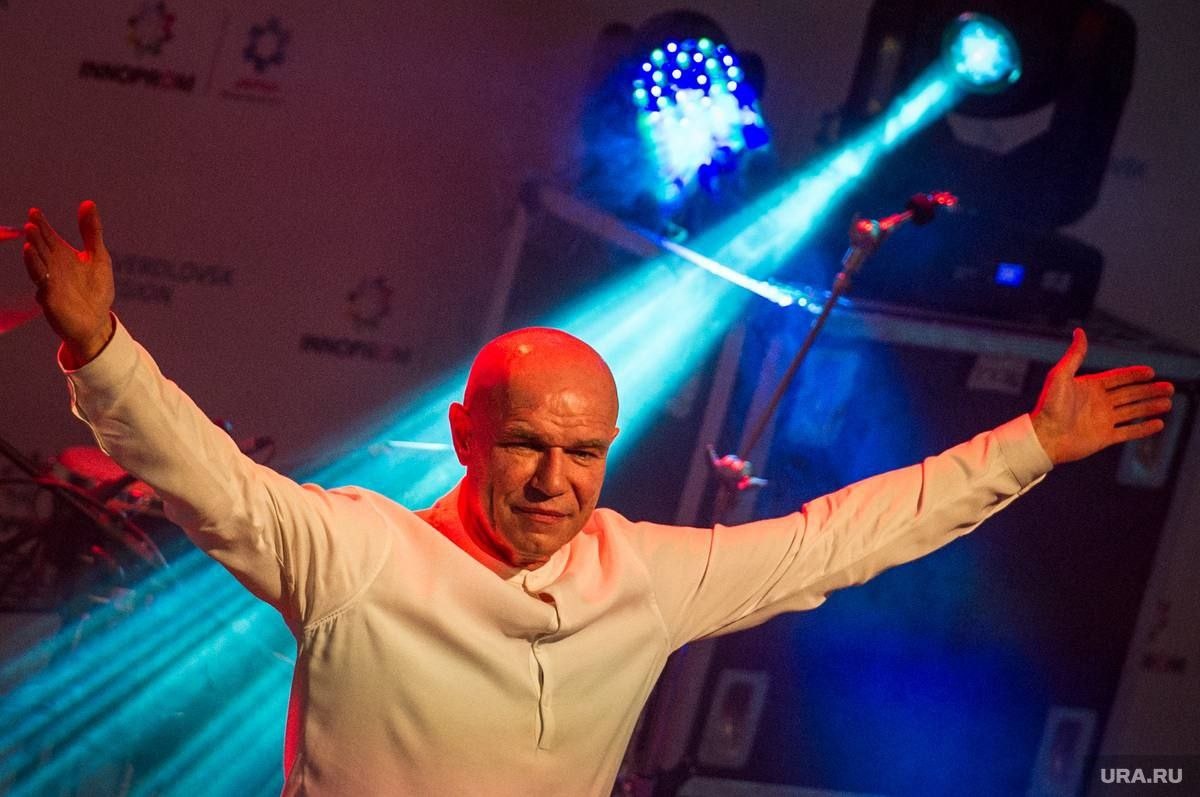 Лидер группы "Моральный кодекс" Сергей Мазаев 