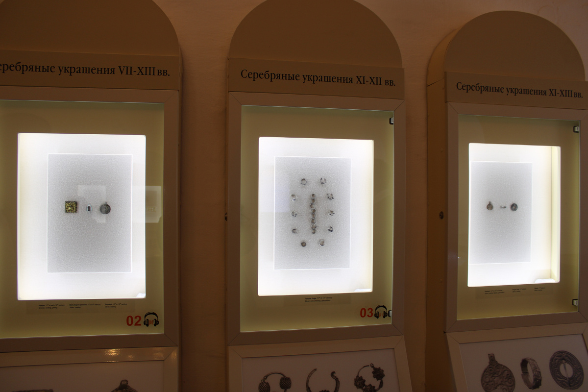 Экспозиция «Золотая кладовая» в Суздальском Спасо-Евфимиевом монастыре. Фото автора