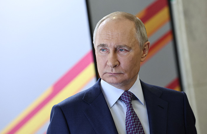    Владимир Путин.Sputnik/Alexander Kazakov/REUTERS