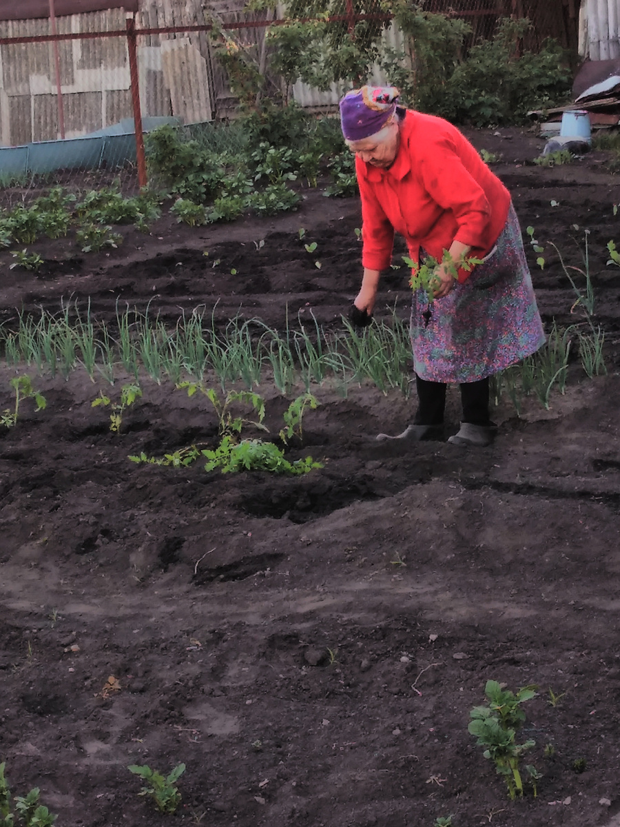 Моя милая мамочка .Ей 85 лет .В последний год её жизни.
