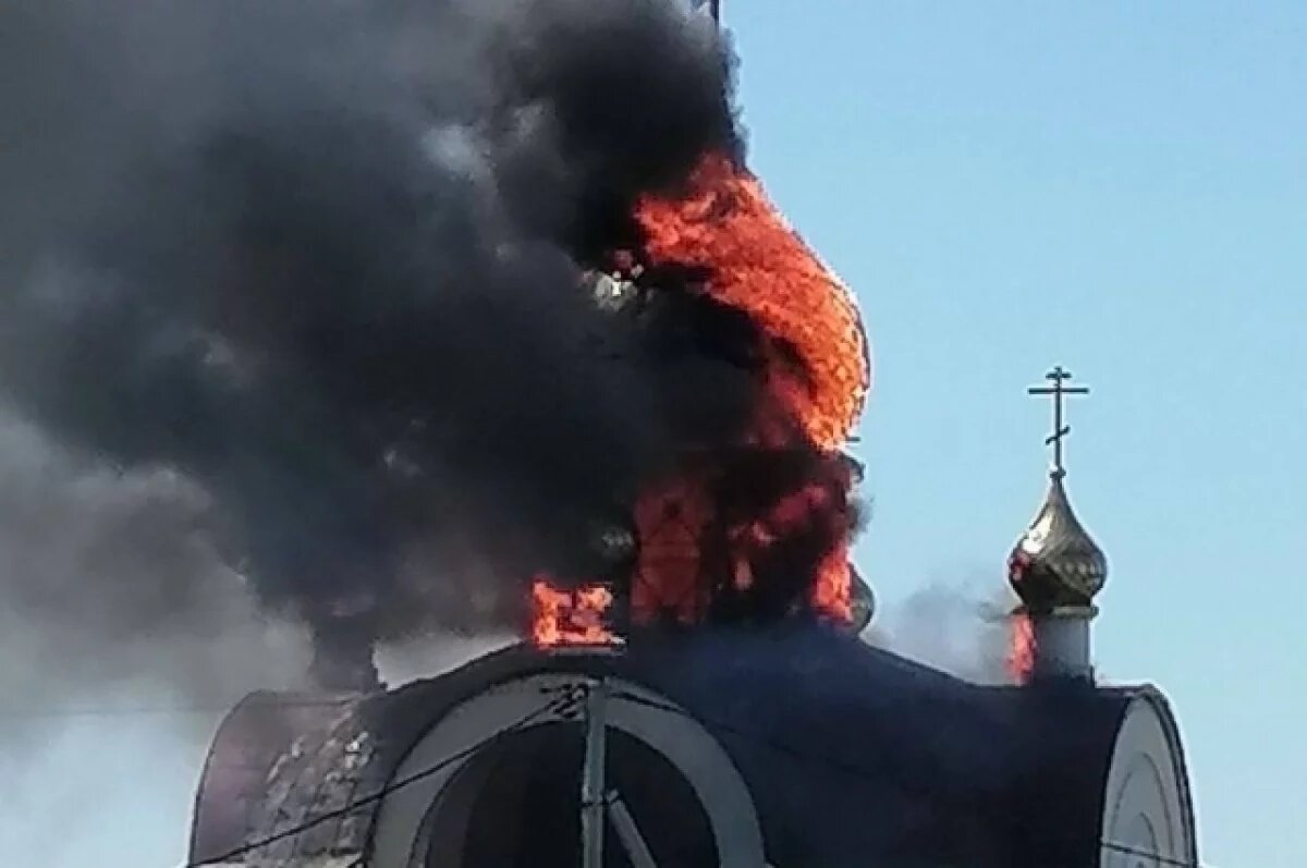    Дрон ВСУ атаковал храм Георгия Победоносца в Белгородской области