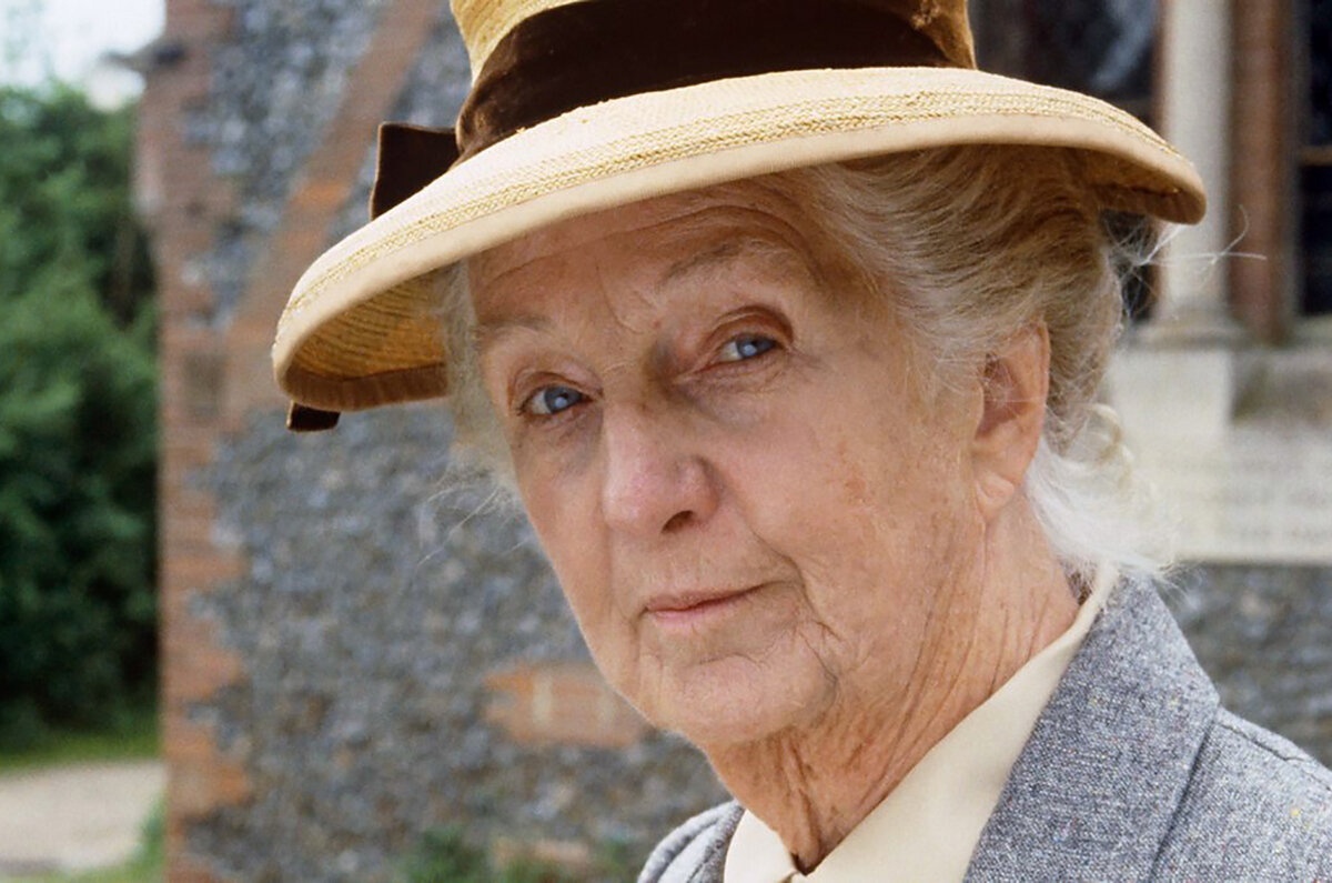 Джоан Хиксон в роли мисс Марпл в сериале BBC (1984—1992). Фото: IMDb