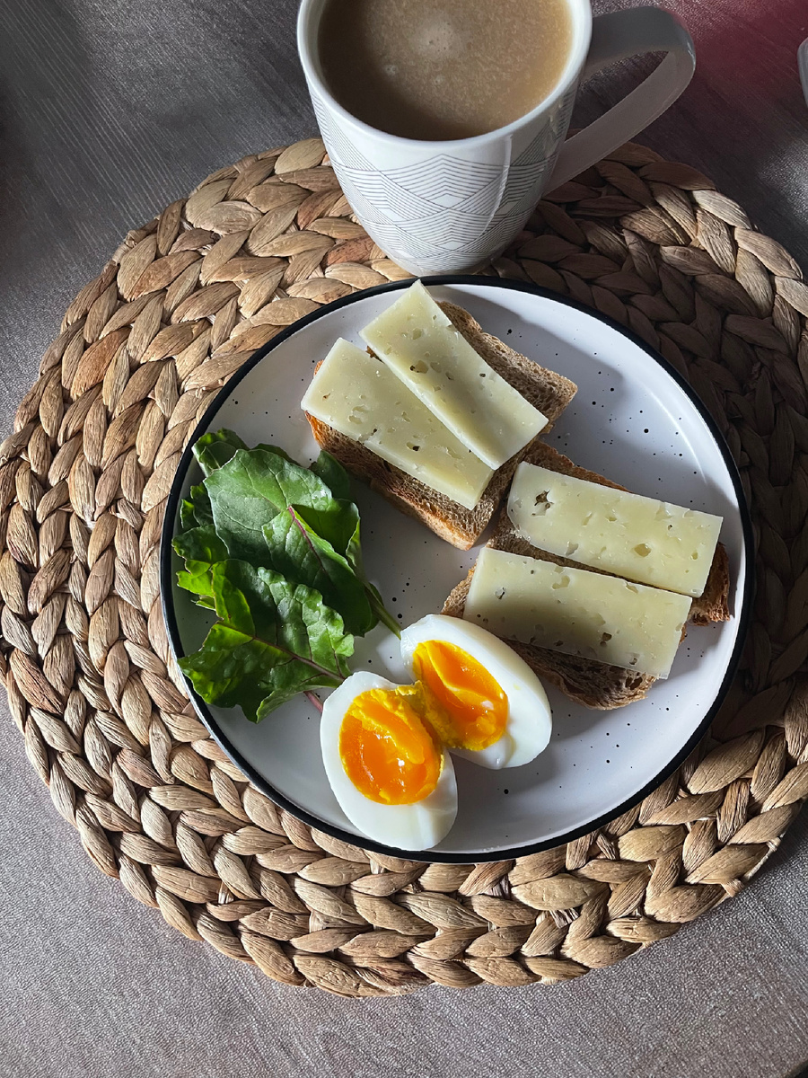 Завтрак. Фото автора. 