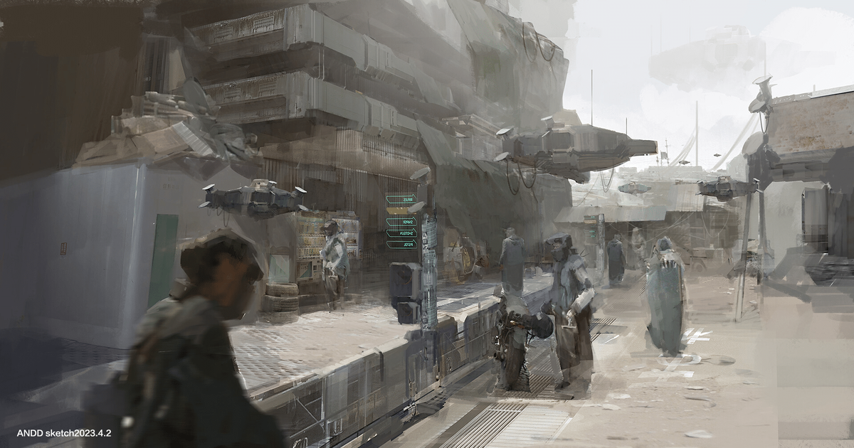    Концепт-арт И Лю (Yi Liu) / © Yi Liu