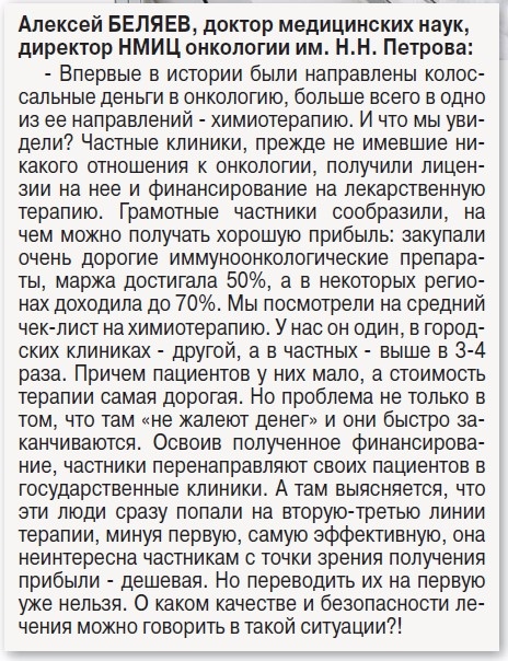    Федеральный проект «Онкология»: первый шаг