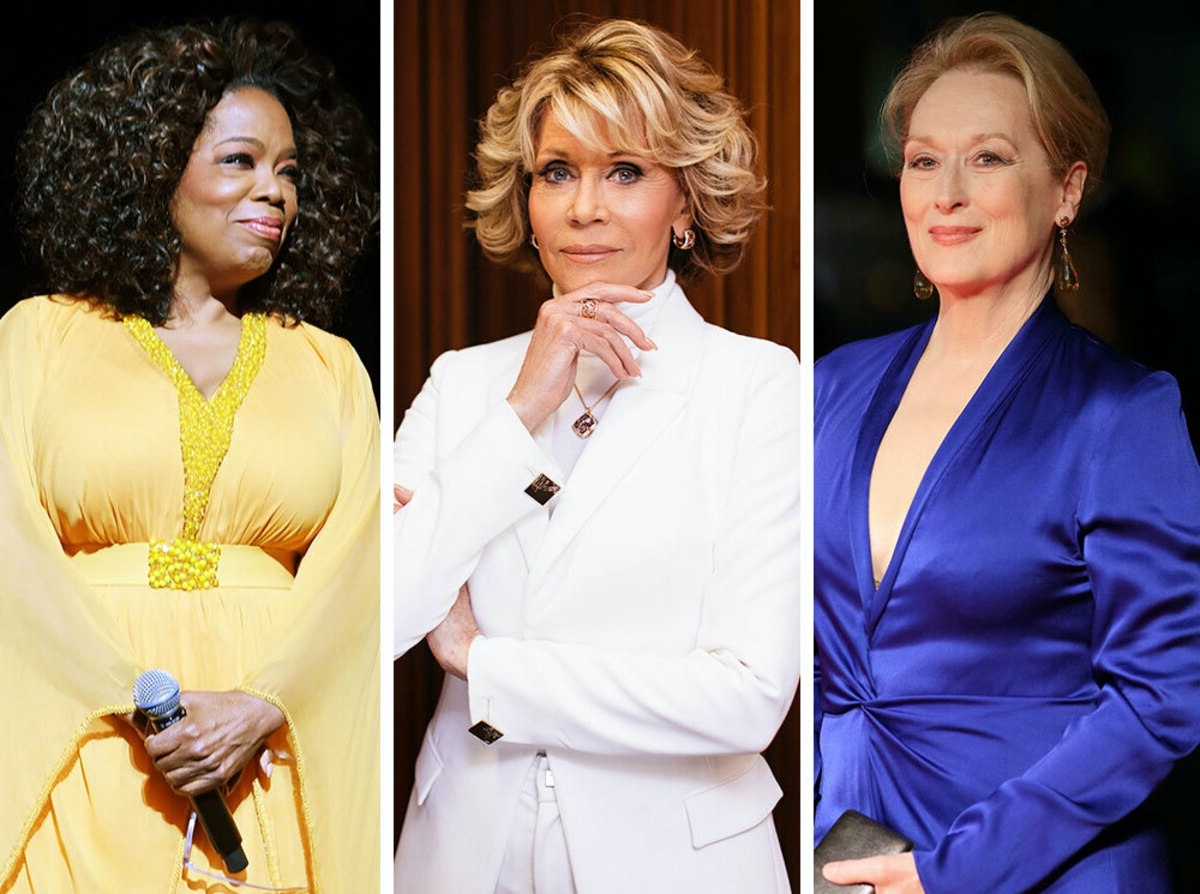 Опра Уинфри, Джейн Фонда, Мерил Стрип