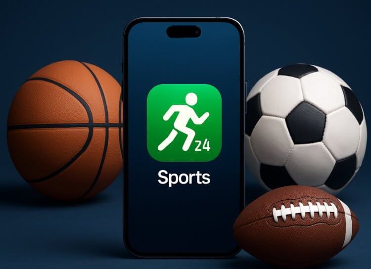    Приложение Apple Sports можно скачать в России, но пользоваться им не так удобно, как аналогами