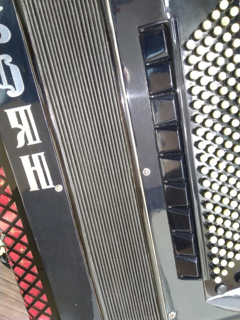 Клавиатурный механизм баяна БОЯН