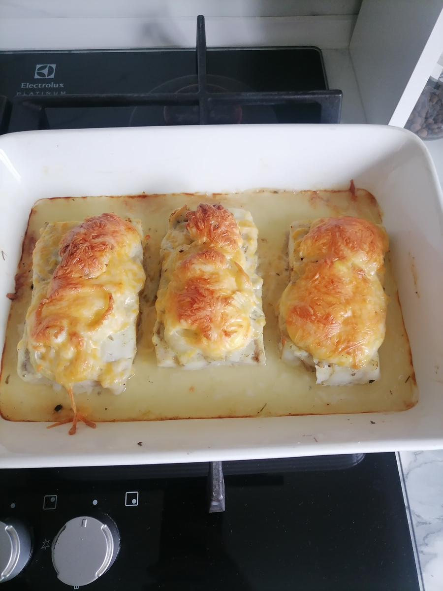 Красивая румяная корочка.