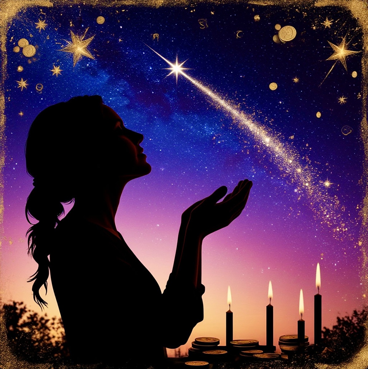 Падающая звезда — всего лишь метеор, сгорающий в атмосфере. Но пока она летит, у нас есть шанс загадать желание… А ты веришь, что оно сбудется?  