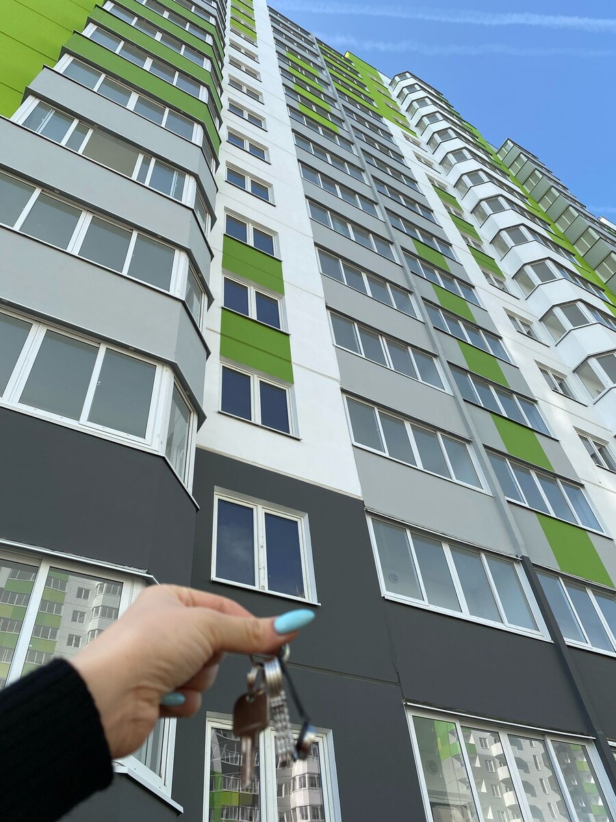 ключи от первой собственной квартиры