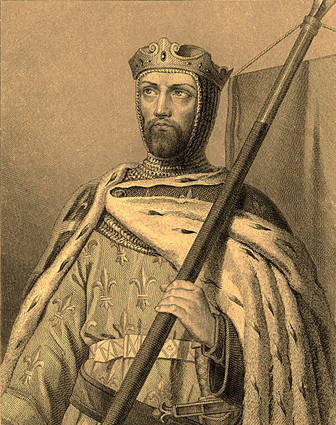 Людовик VII в образе истинного рыцаря, благочестивого государя, лидера и предводителя Второго крестового похода