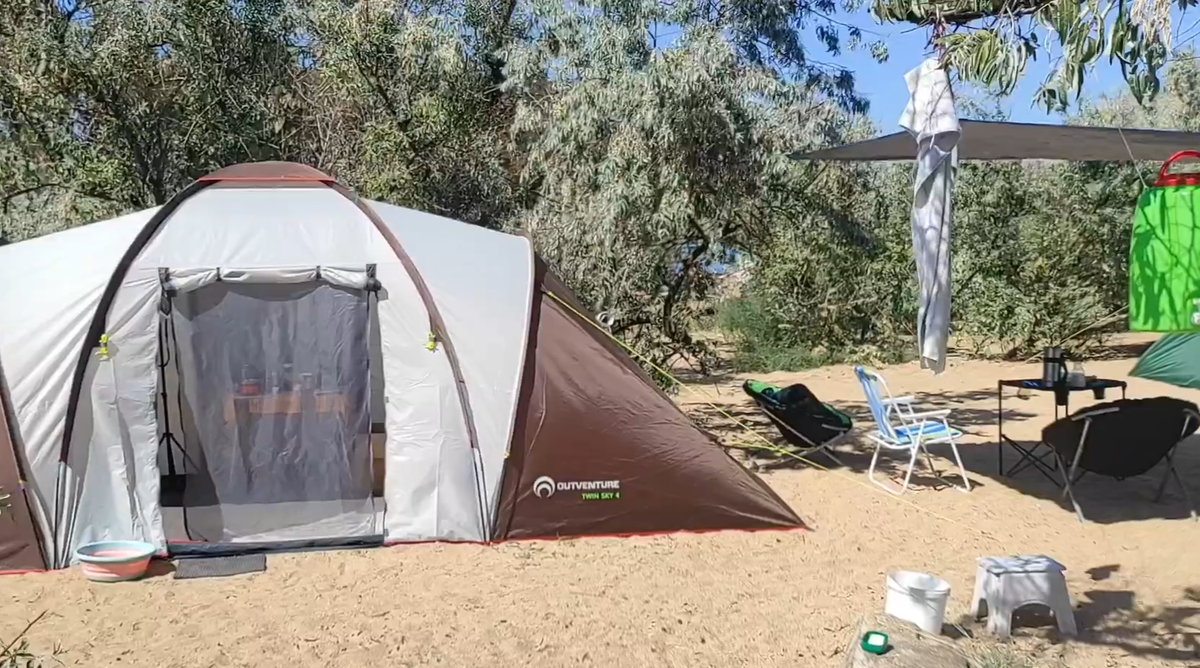 наш отдых на берегу Керченского пролива