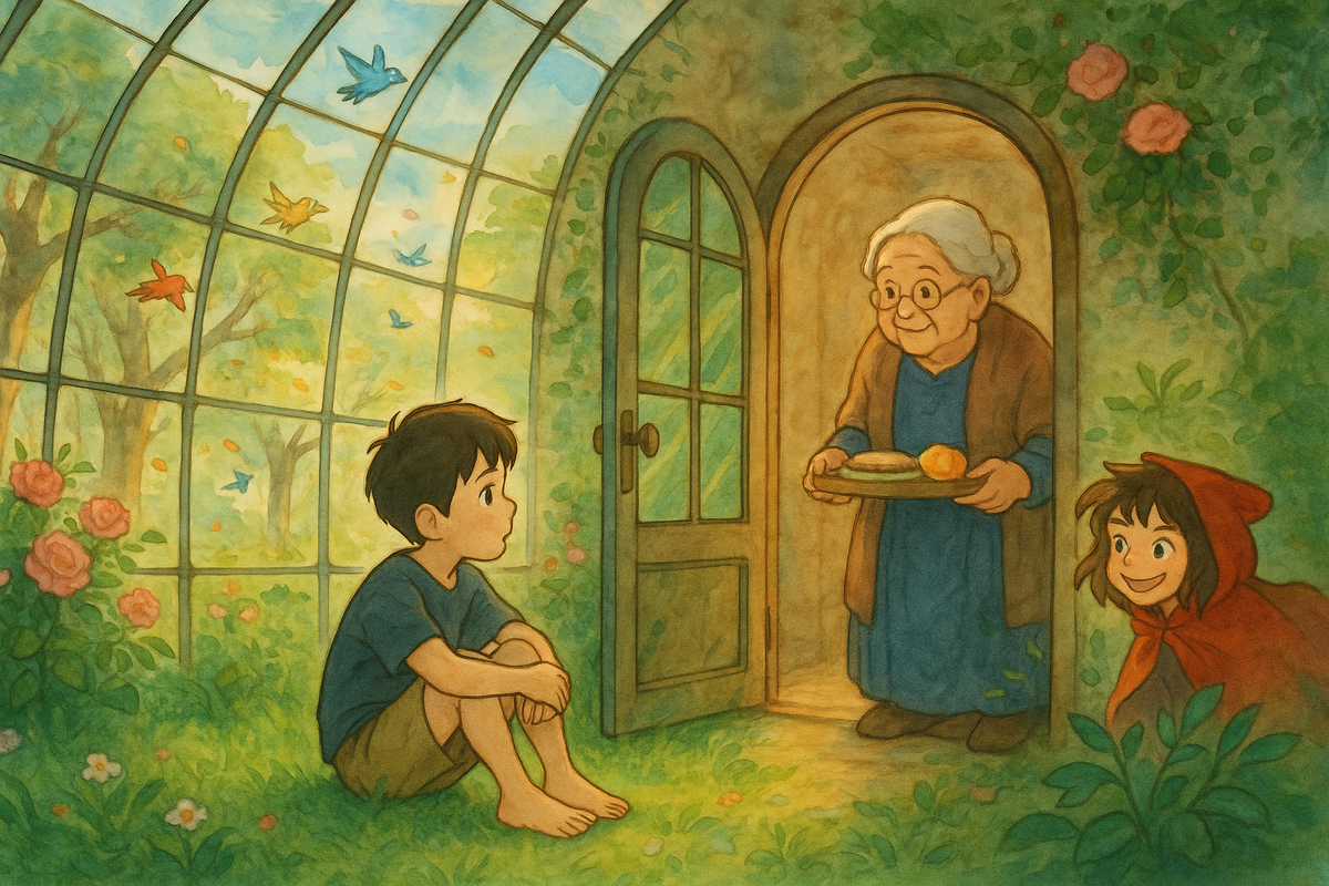 Мальчик живёт под стеклянным куполом заботы: уют и тепло скрывают тревогу и страх перед самостоятельностью.