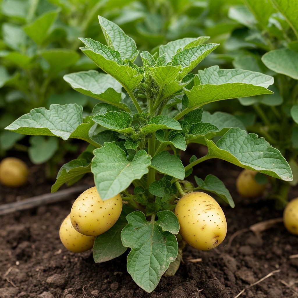 Какая милая картошечка! ИскИн явно никогда не был в деревне)))