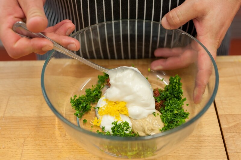 Смешать ингредиенты