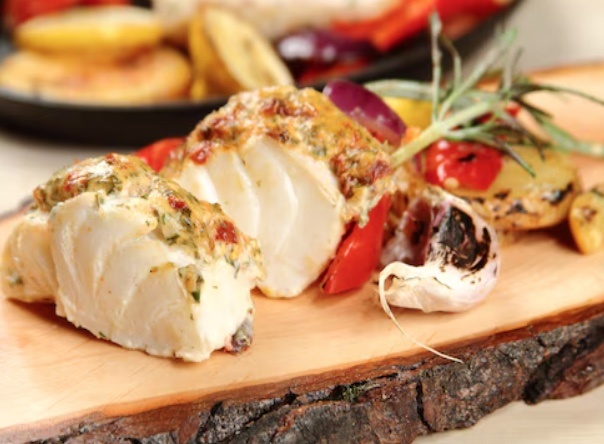 Треска в духовке