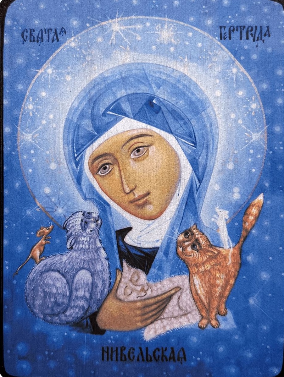 Современная икона. Авторства, кажется, Михаила Бабурова. Если нет, поправьте