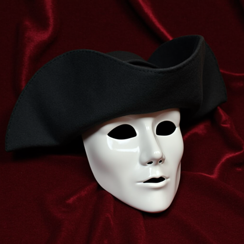 Классическая маска баута.