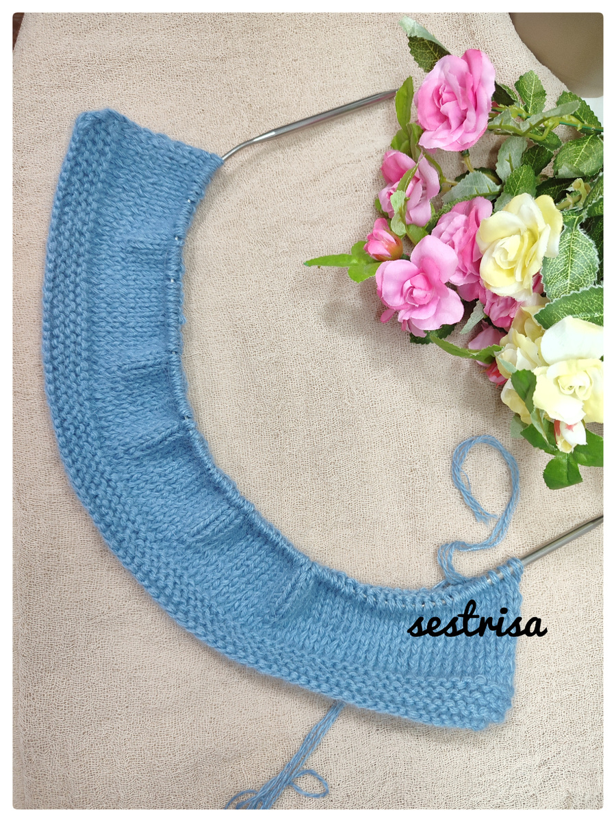 Моя попытка связать шапочку