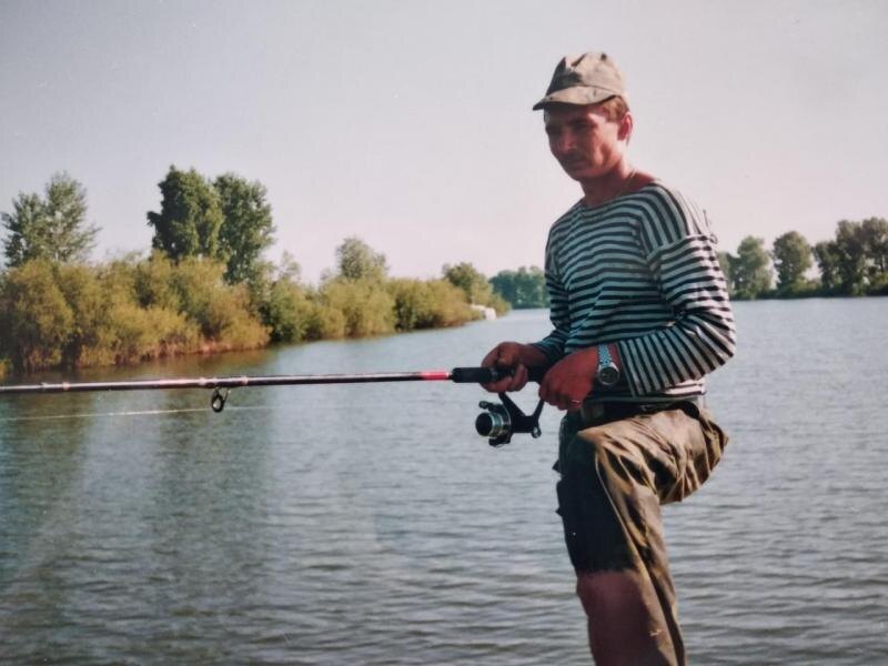 Стеклопластиковый спиннинг с катушкой Mitchell. Фото автора Калачева А.В.