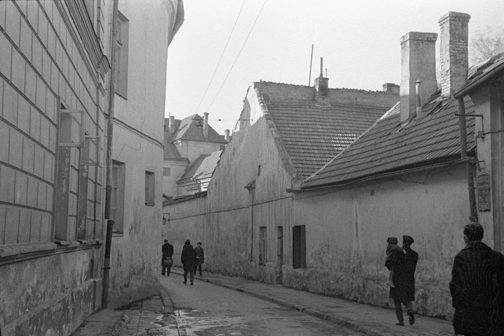 Одна из улиц Вильнюса, 1969 год